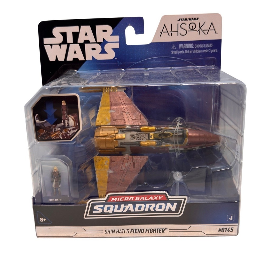 Star Wars Micro Galaxy Squadron‎ Shin Hati's Fiend Fighter Ahsoka Series 7 #0145